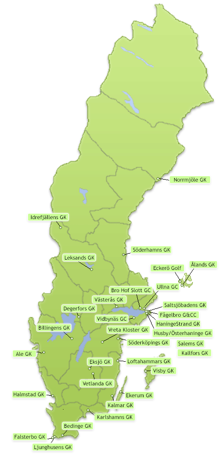 Karta - Sverige