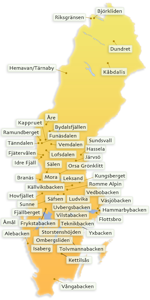 Webbkameror.se - Skidkameror, webbkameror i skidbackarna, väderkameror