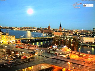 Webbkamera, Stockholm, Slussen, Riddarfjärden, bildgalleri, vackert, webcam, väder, weather