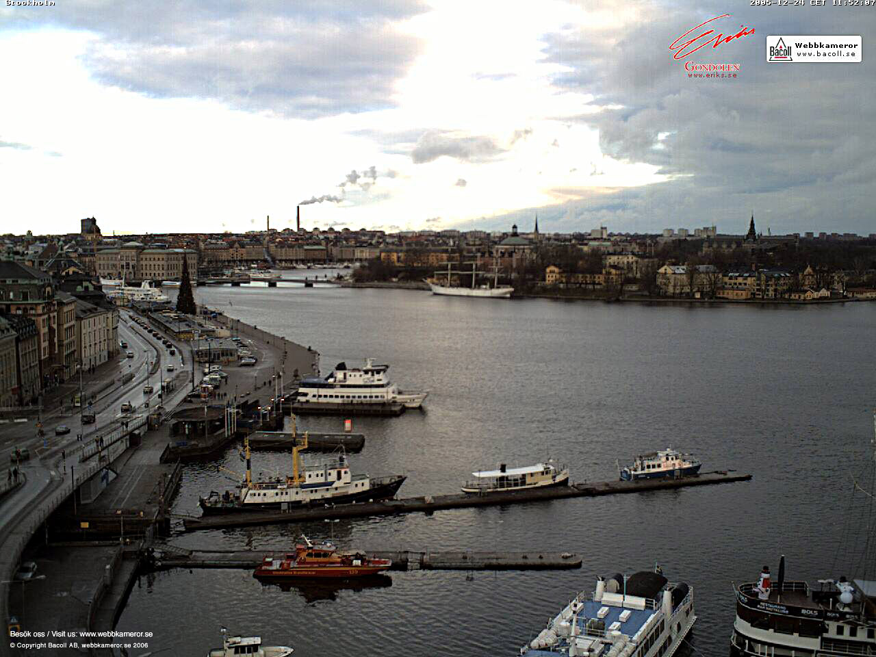 Webbkameror, Stockholm, webcam, väder, weather