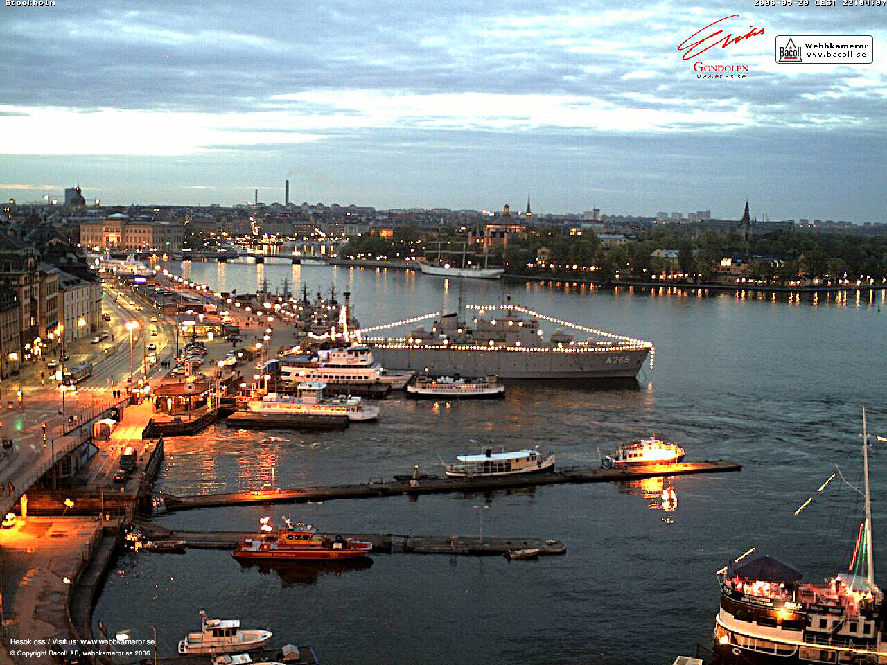 Webkamera, Stockholm, webcam, väder, weather