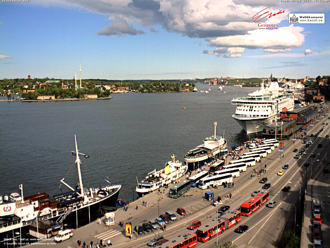 Webbkamera, Stockholm, webcam, väder, weather