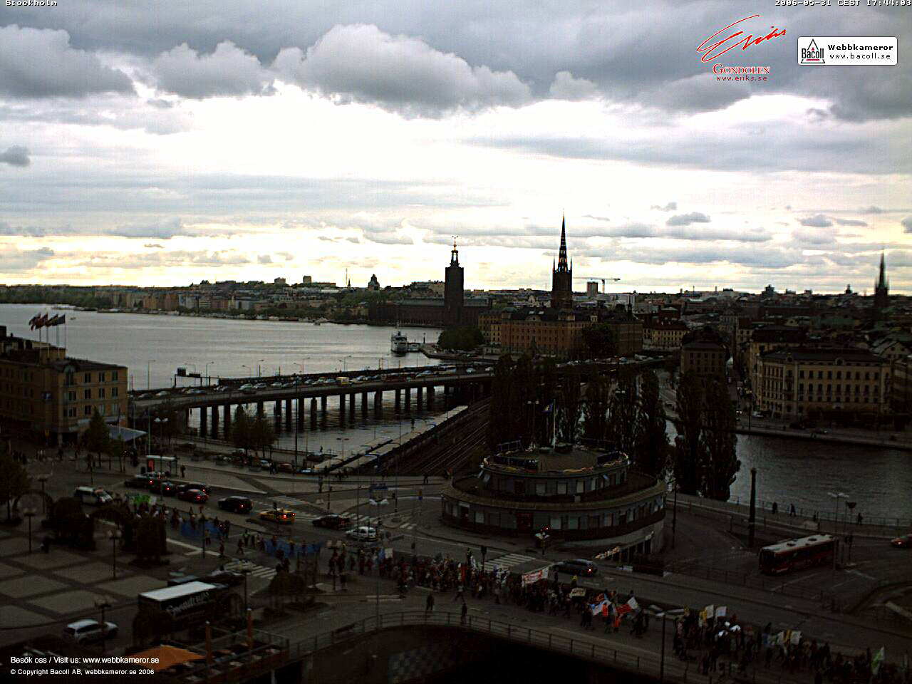 Webbkamera, Stockholm, webcam, väder, weather