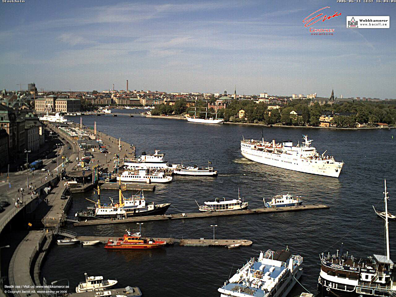 Webbkamera, Stockholm, webcam, väder, weather